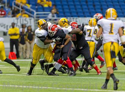 Thumbnail 2 in Manor vs. Fort Bend Marshall  (UIL 4A Division 2 Quarterfinal Playoff) photogallery.