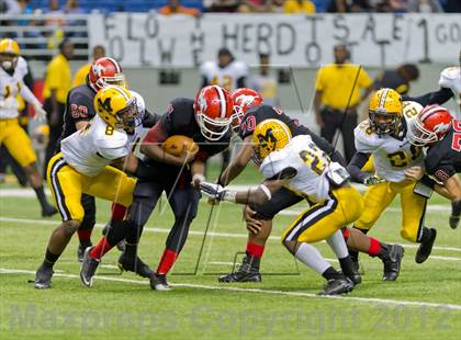 Thumbnail 1 in Manor vs. Fort Bend Marshall  (UIL 4A Division 2 Quarterfinal Playoff) photogallery.
