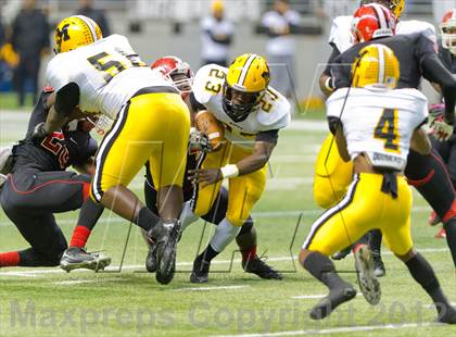 Thumbnail 2 in Manor vs. Fort Bend Marshall  (UIL 4A Division 2 Quarterfinal Playoff) photogallery.