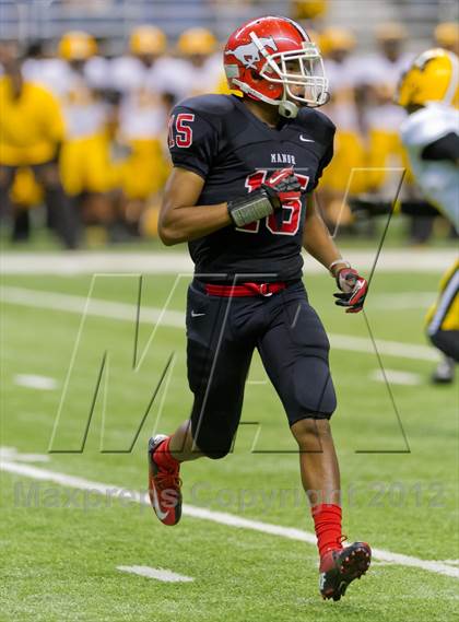 Thumbnail 1 in Manor vs. Fort Bend Marshall  (UIL 4A Division 2 Quarterfinal Playoff) photogallery.