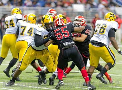 Thumbnail 2 in Manor vs. Fort Bend Marshall  (UIL 4A Division 2 Quarterfinal Playoff) photogallery.