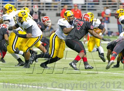 Thumbnail 3 in Manor vs. Fort Bend Marshall  (UIL 4A Division 2 Quarterfinal Playoff) photogallery.
