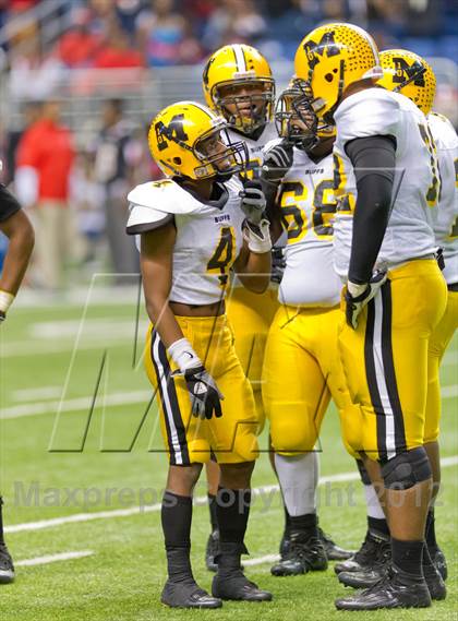 Thumbnail 3 in Manor vs. Fort Bend Marshall  (UIL 4A Division 2 Quarterfinal Playoff) photogallery.