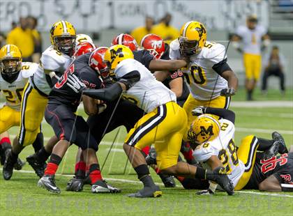 Thumbnail 1 in Manor vs. Fort Bend Marshall  (UIL 4A Division 2 Quarterfinal Playoff) photogallery.