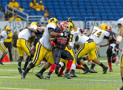 Thumbnail 1 in Manor vs. Fort Bend Marshall  (UIL 4A Division 2 Quarterfinal Playoff) photogallery.