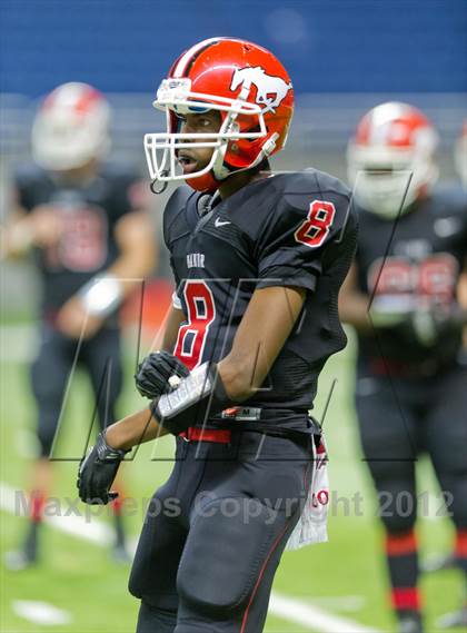 Thumbnail 1 in Manor vs. Fort Bend Marshall  (UIL 4A Division 2 Quarterfinal Playoff) photogallery.