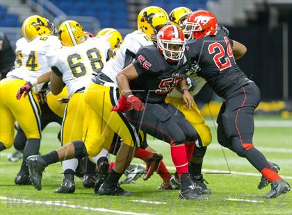 Thumbnail 1 in Manor vs. Fort Bend Marshall  (UIL 4A Division 2 Quarterfinal Playoff) photogallery.