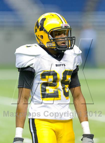 Thumbnail 3 in Manor vs. Fort Bend Marshall  (UIL 4A Division 2 Quarterfinal Playoff) photogallery.