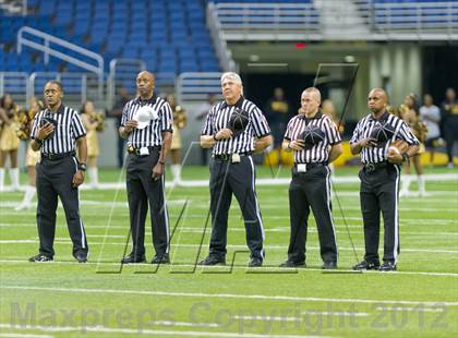 Thumbnail 3 in Manor vs. Fort Bend Marshall  (UIL 4A Division 2 Quarterfinal Playoff) photogallery.