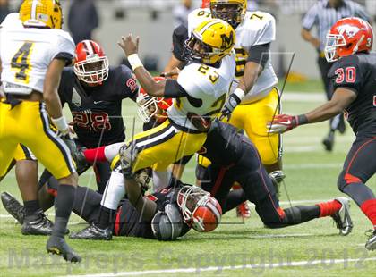 Thumbnail 3 in Manor vs. Fort Bend Marshall  (UIL 4A Division 2 Quarterfinal Playoff) photogallery.