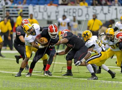 Thumbnail 3 in Manor vs. Fort Bend Marshall  (UIL 4A Division 2 Quarterfinal Playoff) photogallery.