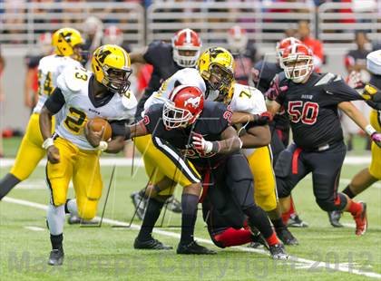 Thumbnail 3 in Manor vs. Fort Bend Marshall  (UIL 4A Division 2 Quarterfinal Playoff) photogallery.