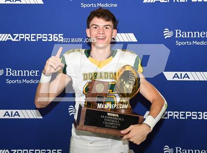 Thumbnail 2 in Canyon del Oro vs. Yuma Catholic (AIA 4A Final - Awards) photogallery.