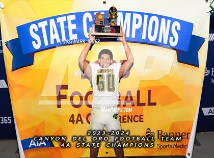 Thumbnail 3 in Canyon del Oro vs. Yuma Catholic (AIA 4A Final - Awards) photogallery.