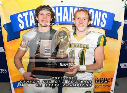 Thumbnail 3 in Canyon del Oro vs. Yuma Catholic (AIA 4A Final - Awards) photogallery.