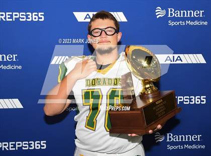 Thumbnail 1 in Canyon del Oro vs. Yuma Catholic (AIA 4A Final - Awards) photogallery.