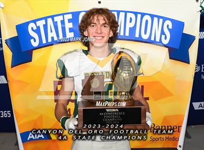 Thumbnail 2 in Canyon del Oro vs. Yuma Catholic (AIA 4A Final - Awards) photogallery.