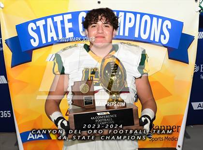 Thumbnail 2 in Canyon del Oro vs. Yuma Catholic (AIA 4A Final - Awards) photogallery.