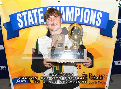 Thumbnail 1 in Canyon del Oro vs. Yuma Catholic (AIA 4A Final - Awards) photogallery.