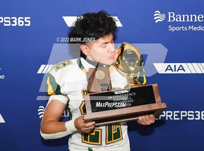 Thumbnail 2 in Canyon del Oro vs. Yuma Catholic (AIA 4A Final - Awards) photogallery.