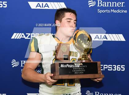Thumbnail 1 in Canyon del Oro vs. Yuma Catholic (AIA 4A Final - Awards) photogallery.