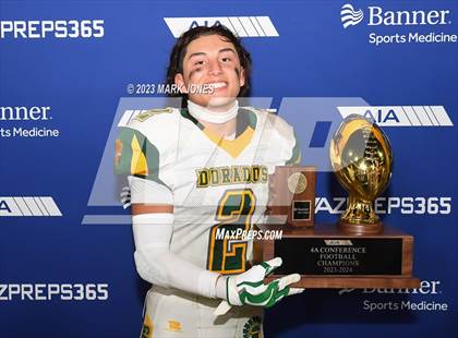 Thumbnail 3 in Canyon del Oro vs. Yuma Catholic (AIA 4A Final - Awards) photogallery.