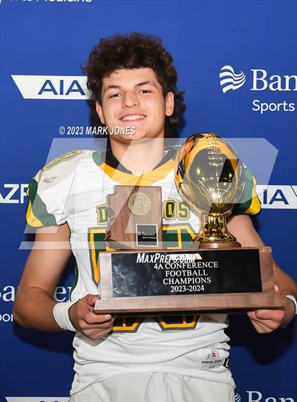 Thumbnail 2 in Canyon del Oro vs. Yuma Catholic (AIA 4A Final - Awards) photogallery.