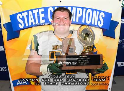 Thumbnail 1 in Canyon del Oro vs. Yuma Catholic (AIA 4A Final - Awards) photogallery.