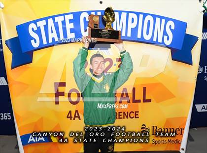 Thumbnail 1 in Canyon del Oro vs. Yuma Catholic (AIA 4A Final - Awards) photogallery.