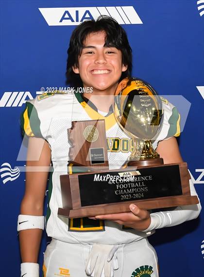 Thumbnail 1 in Canyon del Oro vs. Yuma Catholic (AIA 4A Final - Awards) photogallery.