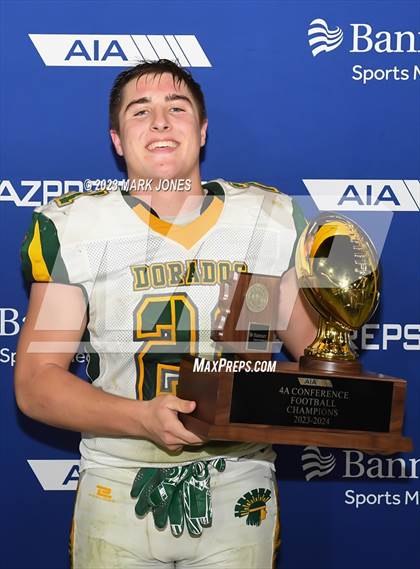 Thumbnail 2 in Canyon del Oro vs. Yuma Catholic (AIA 4A Final - Awards) photogallery.