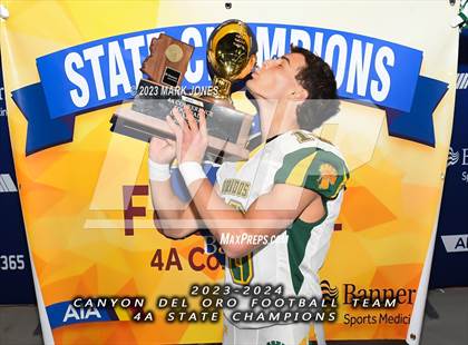 Thumbnail 2 in Canyon del Oro vs. Yuma Catholic (AIA 4A Final - Awards) photogallery.