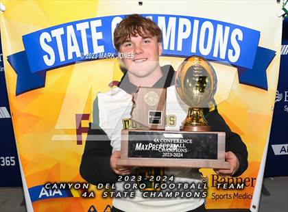 Thumbnail 3 in Canyon del Oro vs. Yuma Catholic (AIA 4A Final - Awards) photogallery.