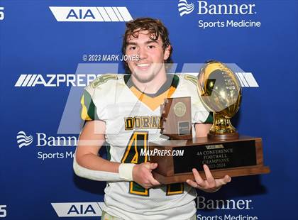 Thumbnail 2 in Canyon del Oro vs. Yuma Catholic (AIA 4A Final - Awards) photogallery.