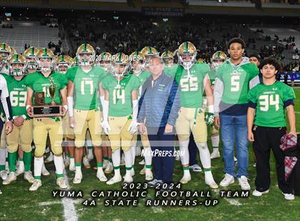 Thumbnail 2 in Canyon del Oro vs. Yuma Catholic (AIA 4A Final - Awards) photogallery.