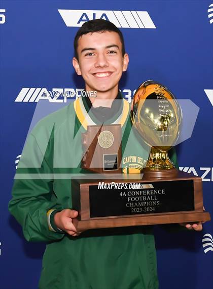 Thumbnail 1 in Canyon del Oro vs. Yuma Catholic (AIA 4A Final - Awards) photogallery.