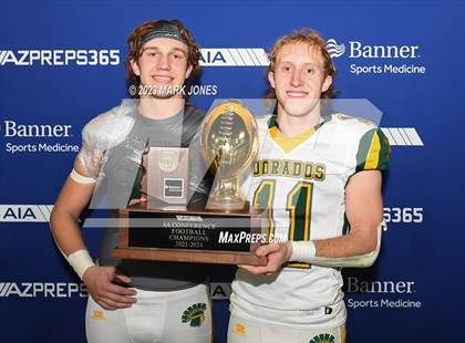 Thumbnail 2 in Canyon del Oro vs. Yuma Catholic (AIA 4A Final - Awards) photogallery.