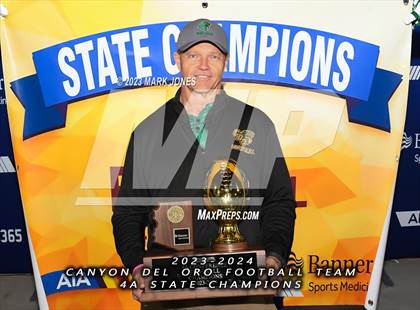 Thumbnail 3 in Canyon del Oro vs. Yuma Catholic (AIA 4A Final - Awards) photogallery.