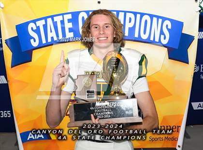 Thumbnail 2 in Canyon del Oro vs. Yuma Catholic (AIA 4A Final - Awards) photogallery.