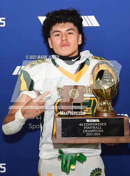 Thumbnail 1 in Canyon del Oro vs. Yuma Catholic (AIA 4A Final - Awards) photogallery.