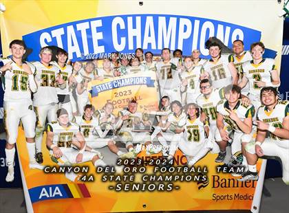 Thumbnail 3 in Canyon del Oro vs. Yuma Catholic (AIA 4A Final - Awards) photogallery.