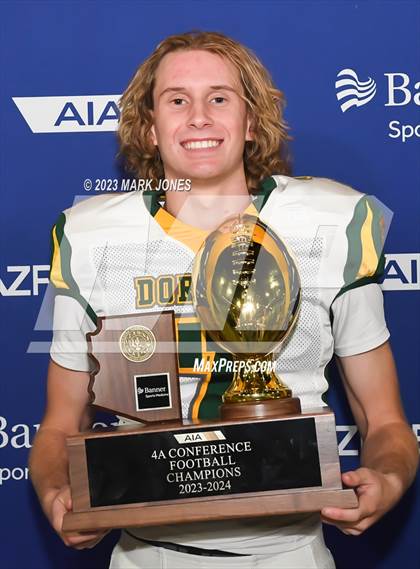 Thumbnail 2 in Canyon del Oro vs. Yuma Catholic (AIA 4A Final - Awards) photogallery.