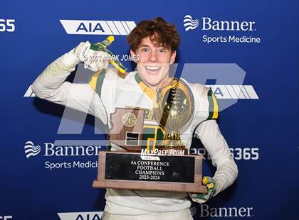 Thumbnail 2 in Canyon del Oro vs. Yuma Catholic (AIA 4A Final - Awards) photogallery.