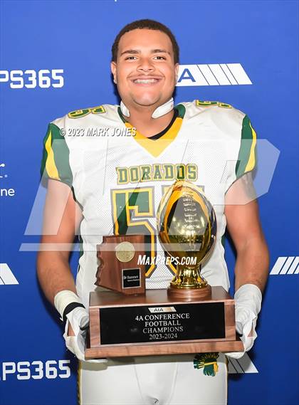 Thumbnail 1 in Canyon del Oro vs. Yuma Catholic (AIA 4A Final - Awards) photogallery.