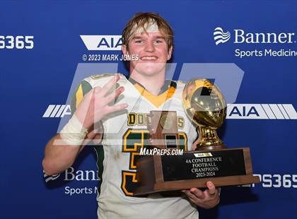 Thumbnail 3 in Canyon del Oro vs. Yuma Catholic (AIA 4A Final - Awards) photogallery.