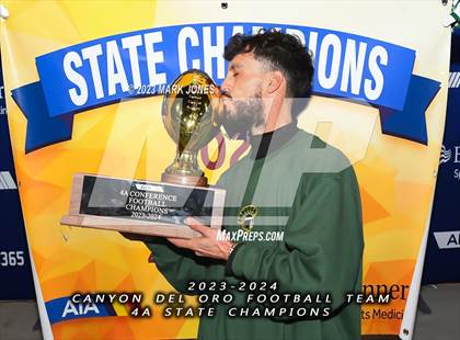 Thumbnail 2 in Canyon del Oro vs. Yuma Catholic (AIA 4A Final - Awards) photogallery.