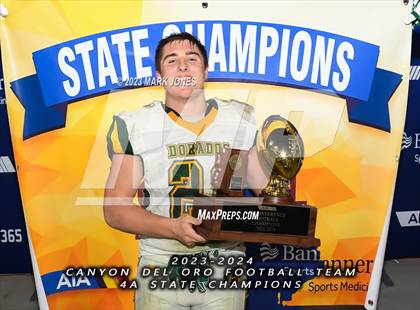 Thumbnail 3 in Canyon del Oro vs. Yuma Catholic (AIA 4A Final - Awards) photogallery.