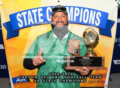 Thumbnail 1 in Canyon del Oro vs. Yuma Catholic (AIA 4A Final - Awards) photogallery.