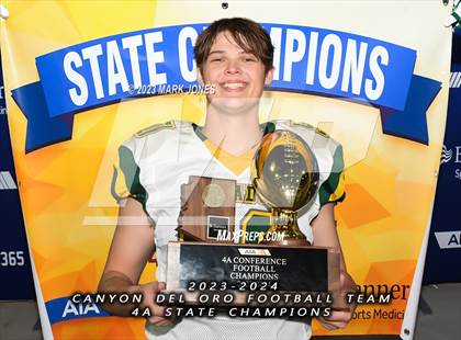 Thumbnail 3 in Canyon del Oro vs. Yuma Catholic (AIA 4A Final - Awards) photogallery.