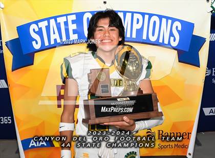 Thumbnail 2 in Canyon del Oro vs. Yuma Catholic (AIA 4A Final - Awards) photogallery.